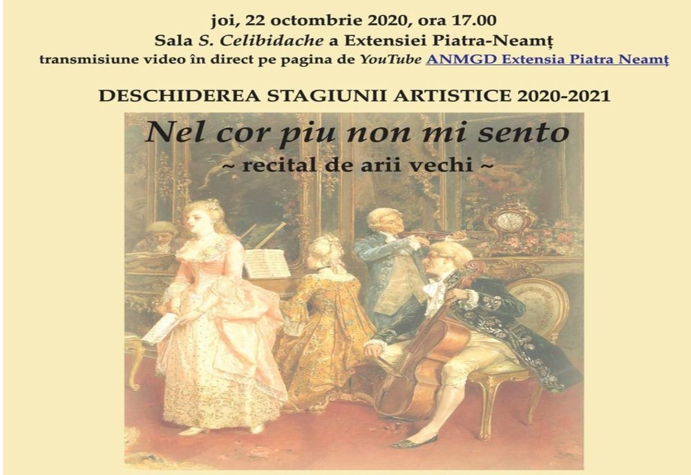 Deschiderea Stagiunii muzicale 2020-2021