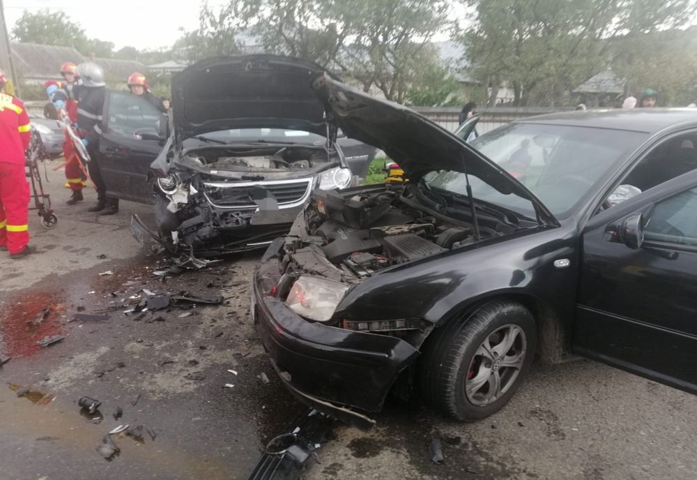 Accident rutier cu patru victime pe raza localității Bodești 