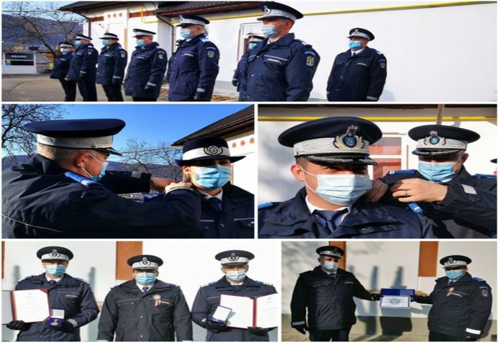 13 jandarmi nemțeni au fost avansați în grad