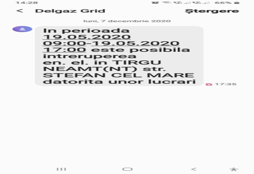 Locuitorii de pe o stradă din Târgu Neamț rămân fără curent electric! Nu se știe când!