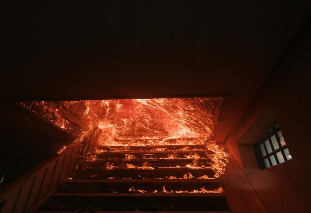 Incendiu la o locuință în Tupilați