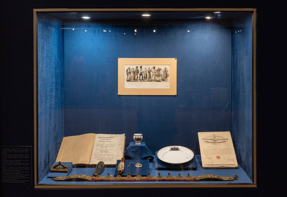 Poveștile expoziției  De la Orient la Occident. „Schimbul portului” în Principatele Române  Epoca domnitorului Mihail Sturdza (1834-1849) – „O epocă a imaginii”