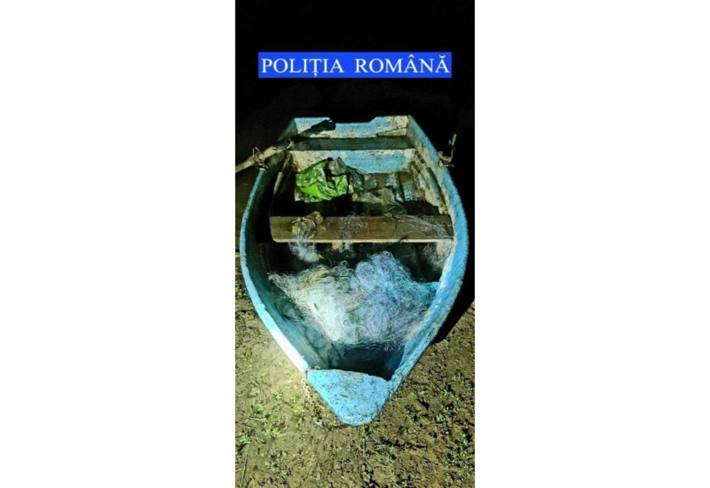 Braconier, lăsat fără barcă și unelte