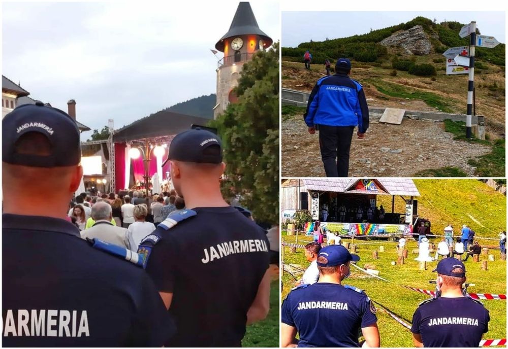 Jandarmii nemțeni, la datorie