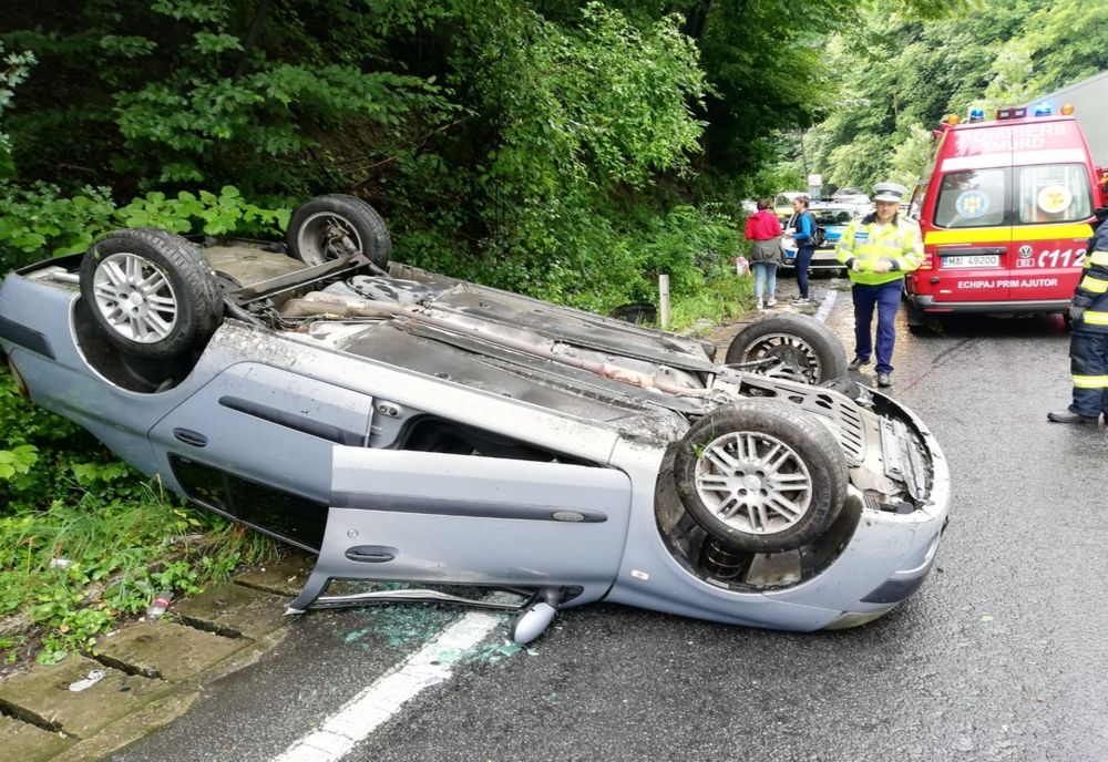 Cascadorie pe șosea: un tânăr din Vaslui a fost rănit