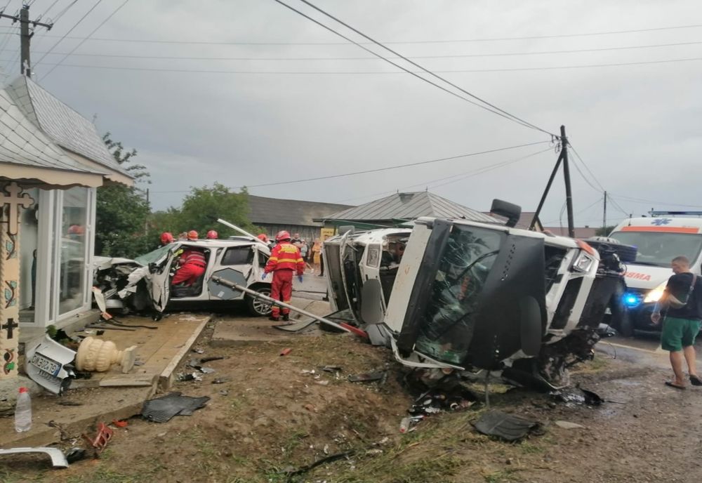 Accident grav la Gâdinți. Un bărbat și-a pierdut viața