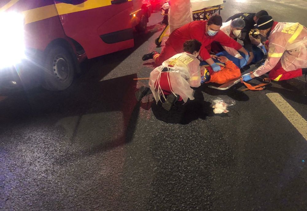 NEAMȚ: A traversat prin loc nepermis și a ajuns la spital