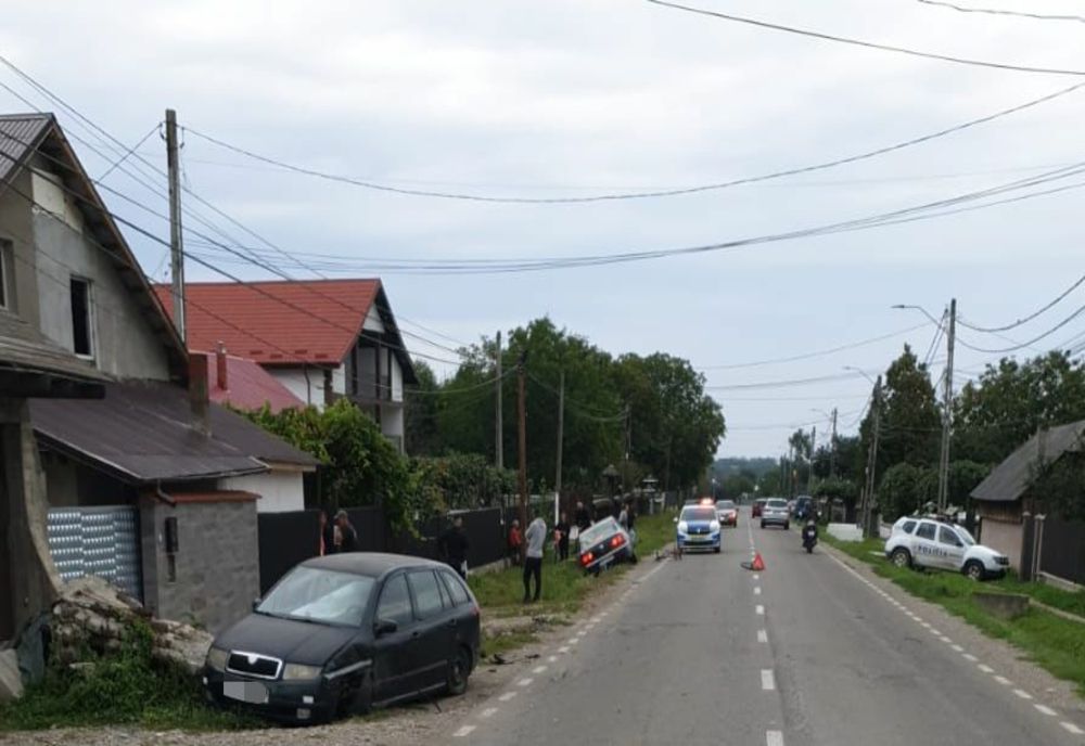 Biciclist în stare gravă după ce a fost acroșat de un șofer neatent 