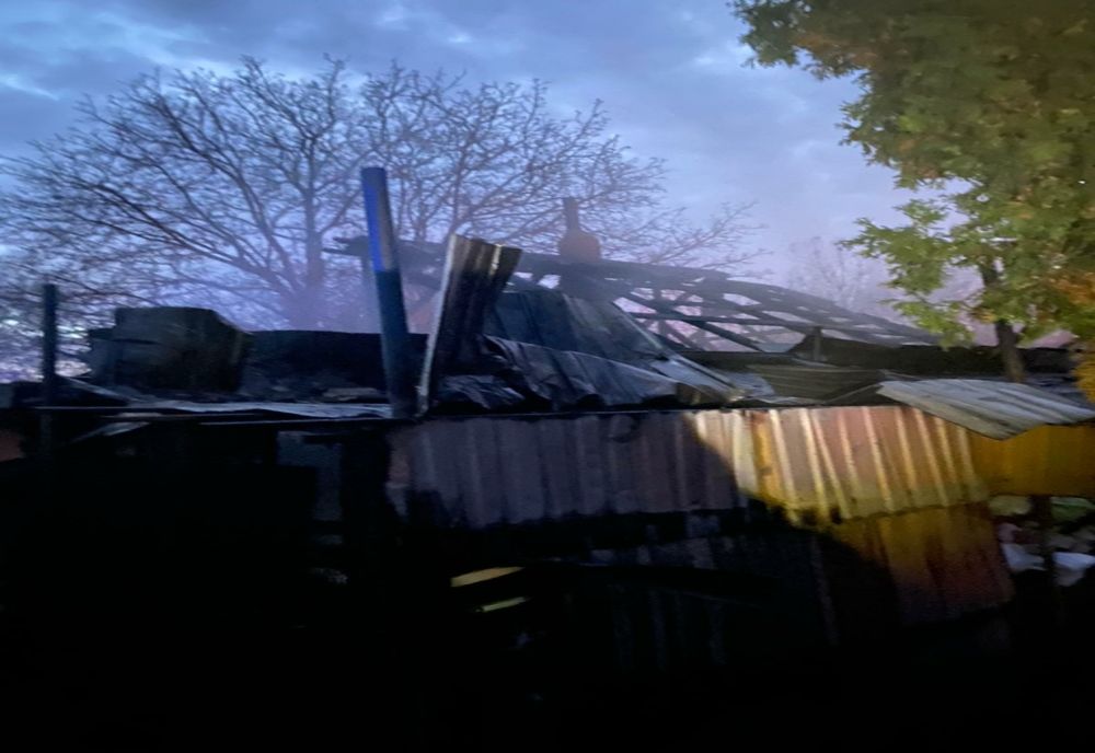 Magazin aprins de un scurtcircuit