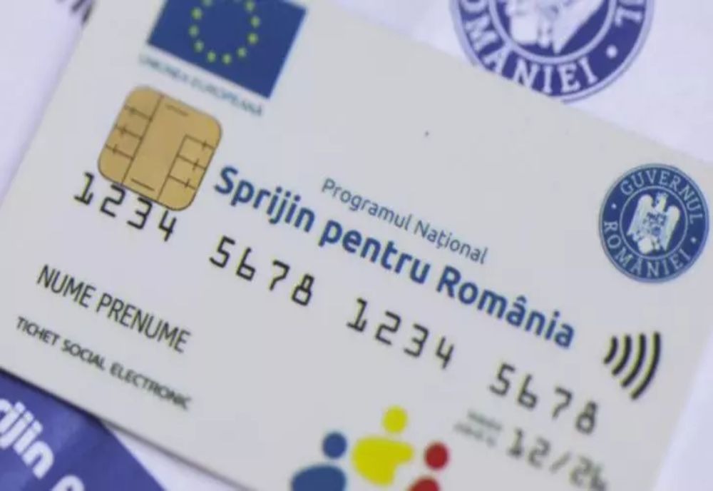 Cardurile pentru alimente și mese calde au fost încărcate cu o nouă tranșă de 250 de lei
