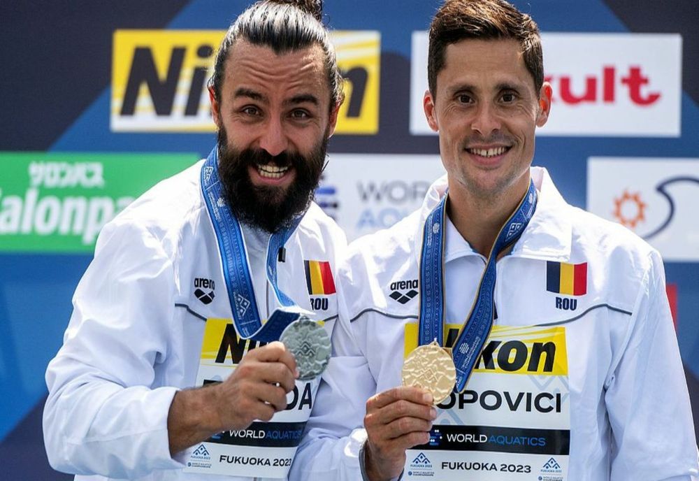 Performanță nemaivăzută pentru România! Constantin Popovici și Cătălin Preda, AUR și ARGINT la Fukuoka!