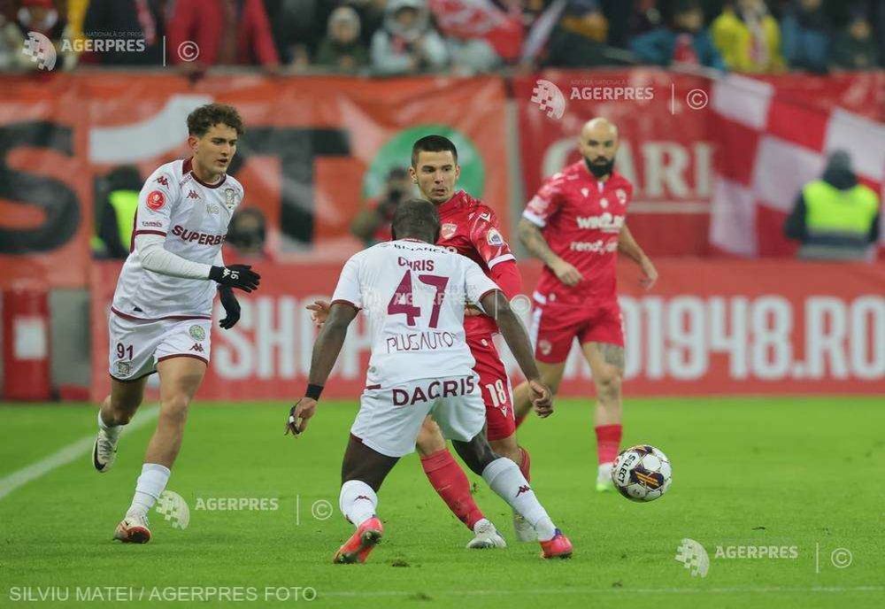 Rapid a câştigat derby-ul cu Dinamo (2-1), în Superligă