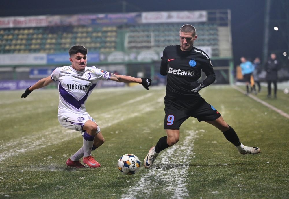Fotbal: FCSB a pierdut meciul cu FC Argeș de la Mioveni, în Superligă