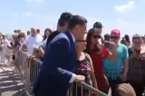 George Simion, alături de oameni de Ziua Marinei VIDEO