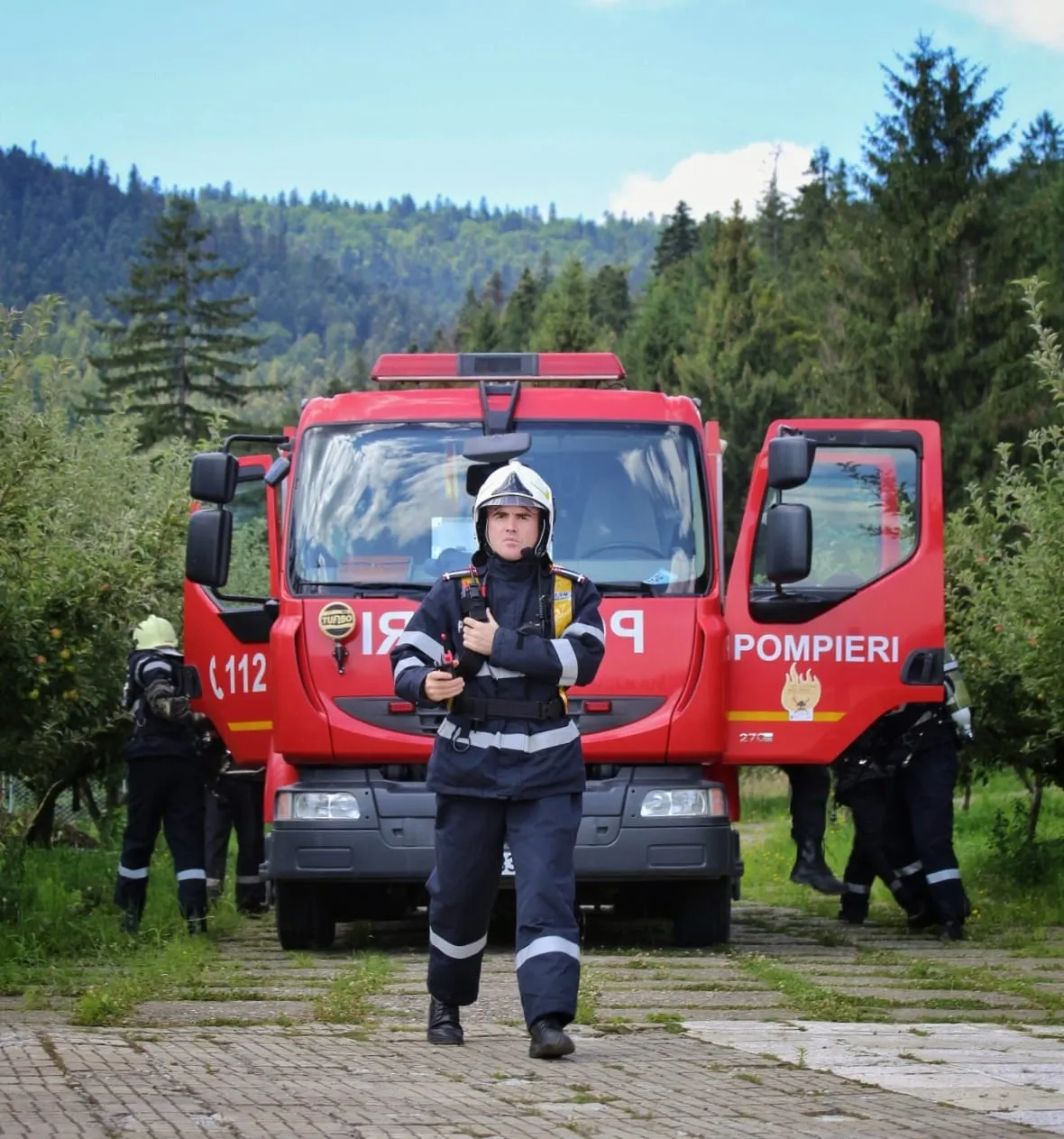 Maior Burdulea Bogdan - Comandant Detasament Tg Neamt - Pompierul anului 2018