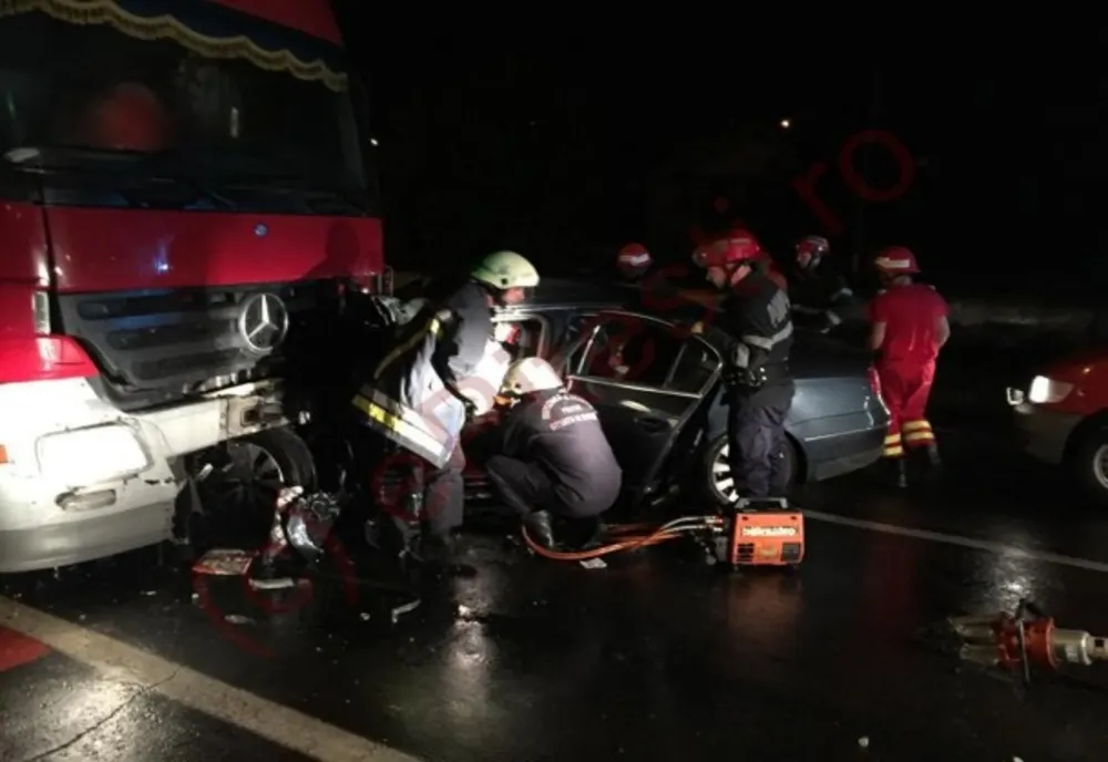 Accident cu victime la Gâdinți 