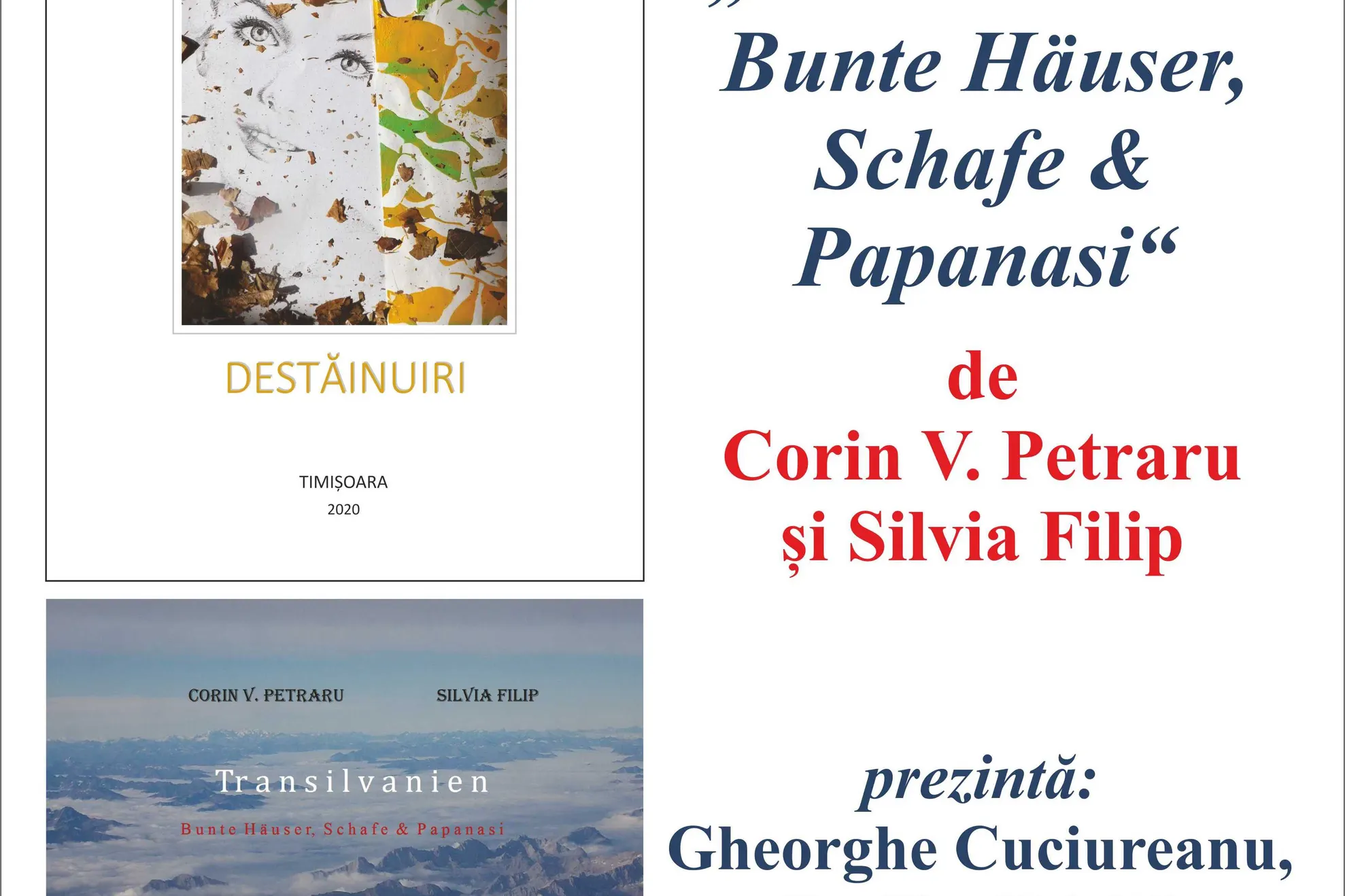 Afis lansare Corin