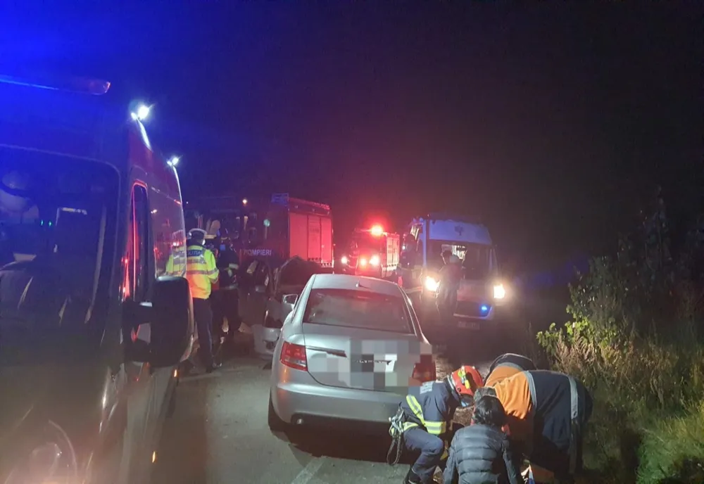 Accident rutier cu 6 victime la Vad