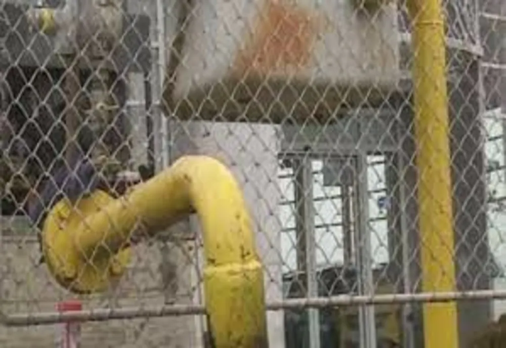 Conductă de gaz metan, avariată la Horia