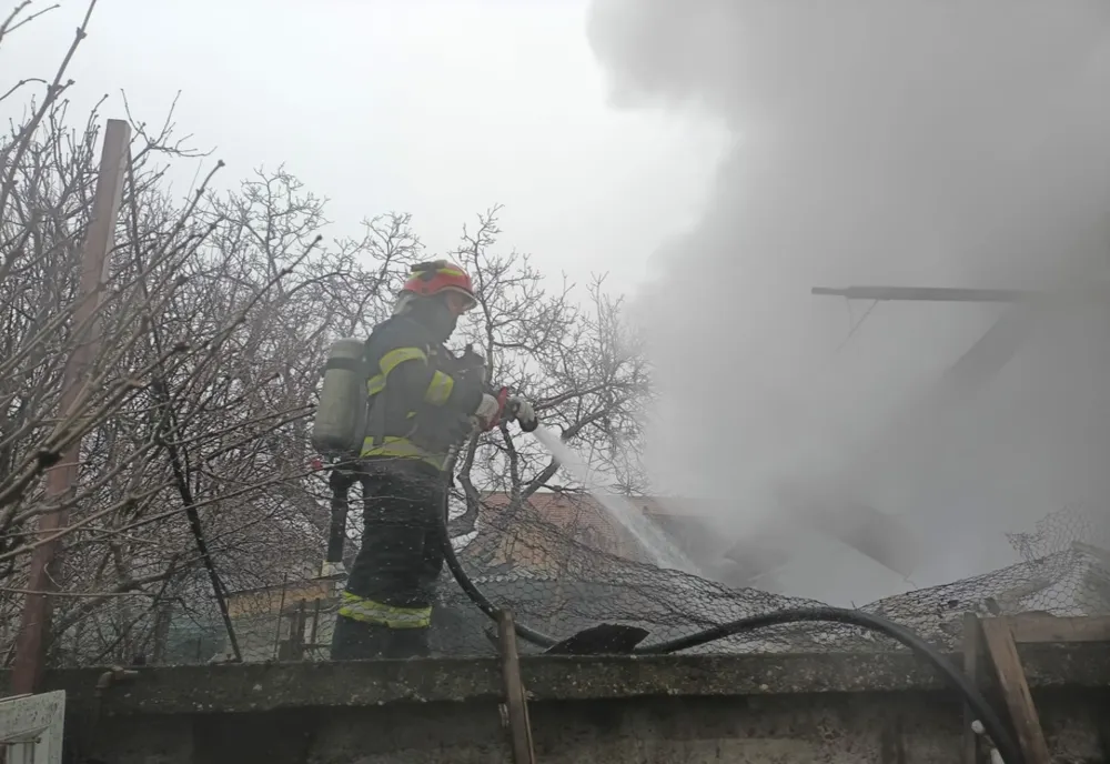 Incendiu la o gospodărie din Grințieș