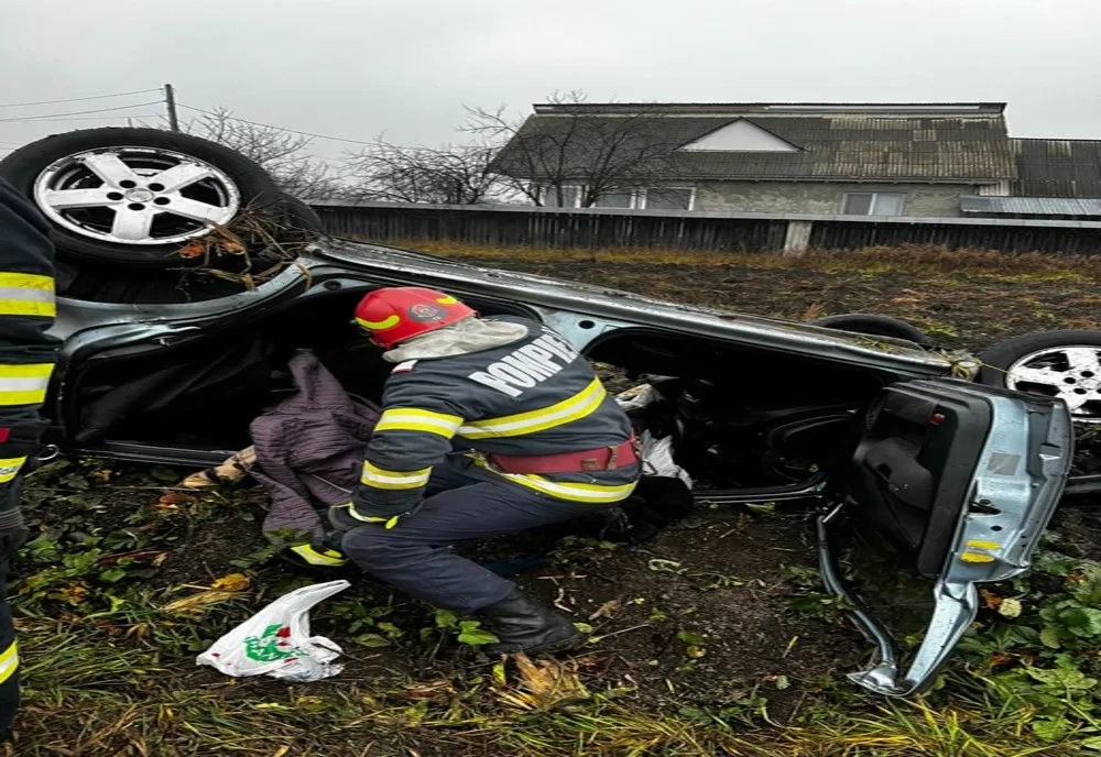 ACCIDENT CUMPLIT pe un drum din NEAMȚ- 2 persoane decedate- FOTO