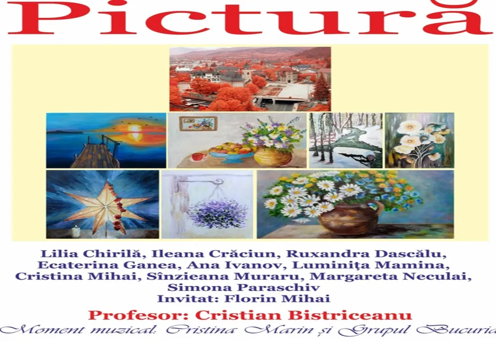 Parteneriat expozițional Fundația Ileana și Școala Populară de Artă, la Biblioteca Județeană