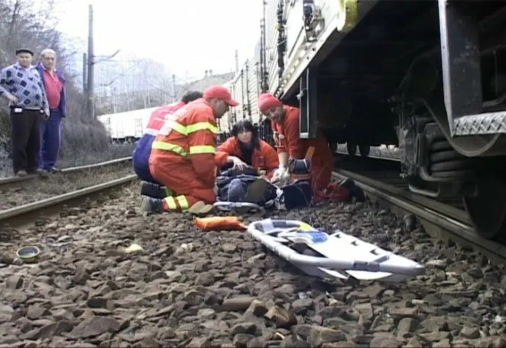 Tânăr de 21 de ani ucis de tren, în localitatea Horia!