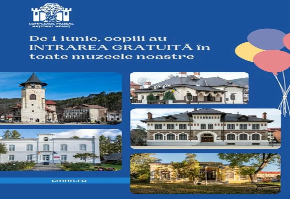 Pe 1 iunie, copii sunt așteptați la MUZEU! Intrarea este liberă!