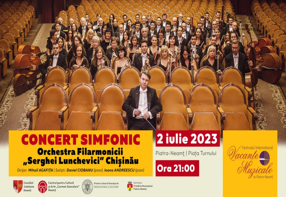 Pianistul Daniel Ciobanu și Orchestra Filarmonicii din Chișinău deschid VACANȚELE MUZICALE