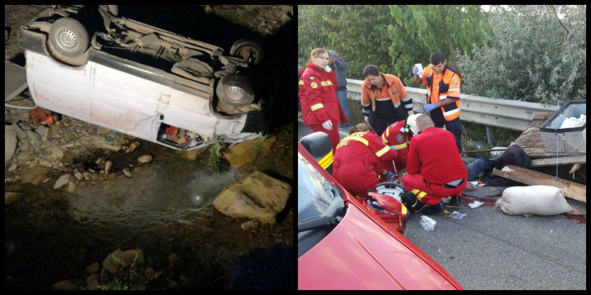 Două accidente mortale în mai puțin de două ore