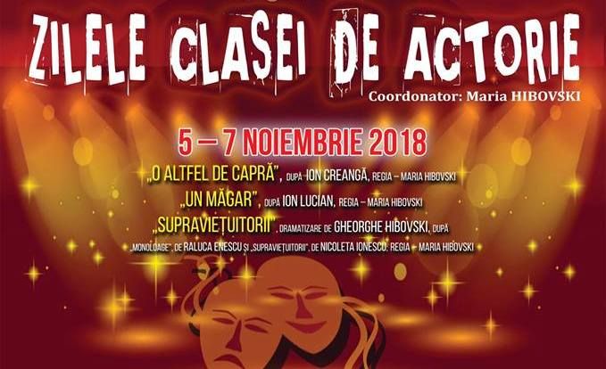 zilele clasei de actorie