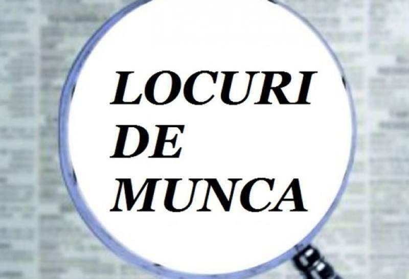 lista locuri de munca vacante