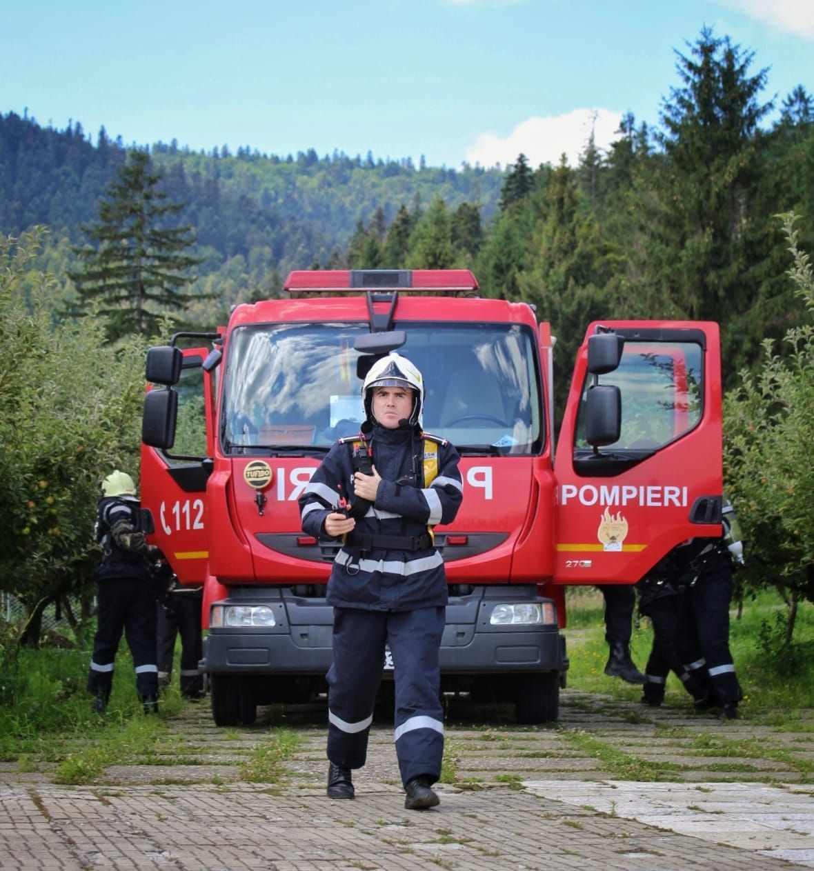 Maior Burdulea Bogdan - Comandant Detasament Tg Neamt - Pompierul anului 2018