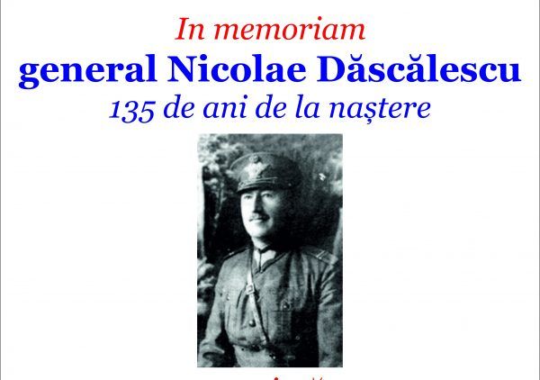 Afis In memoriam Nicolae Dascalescu