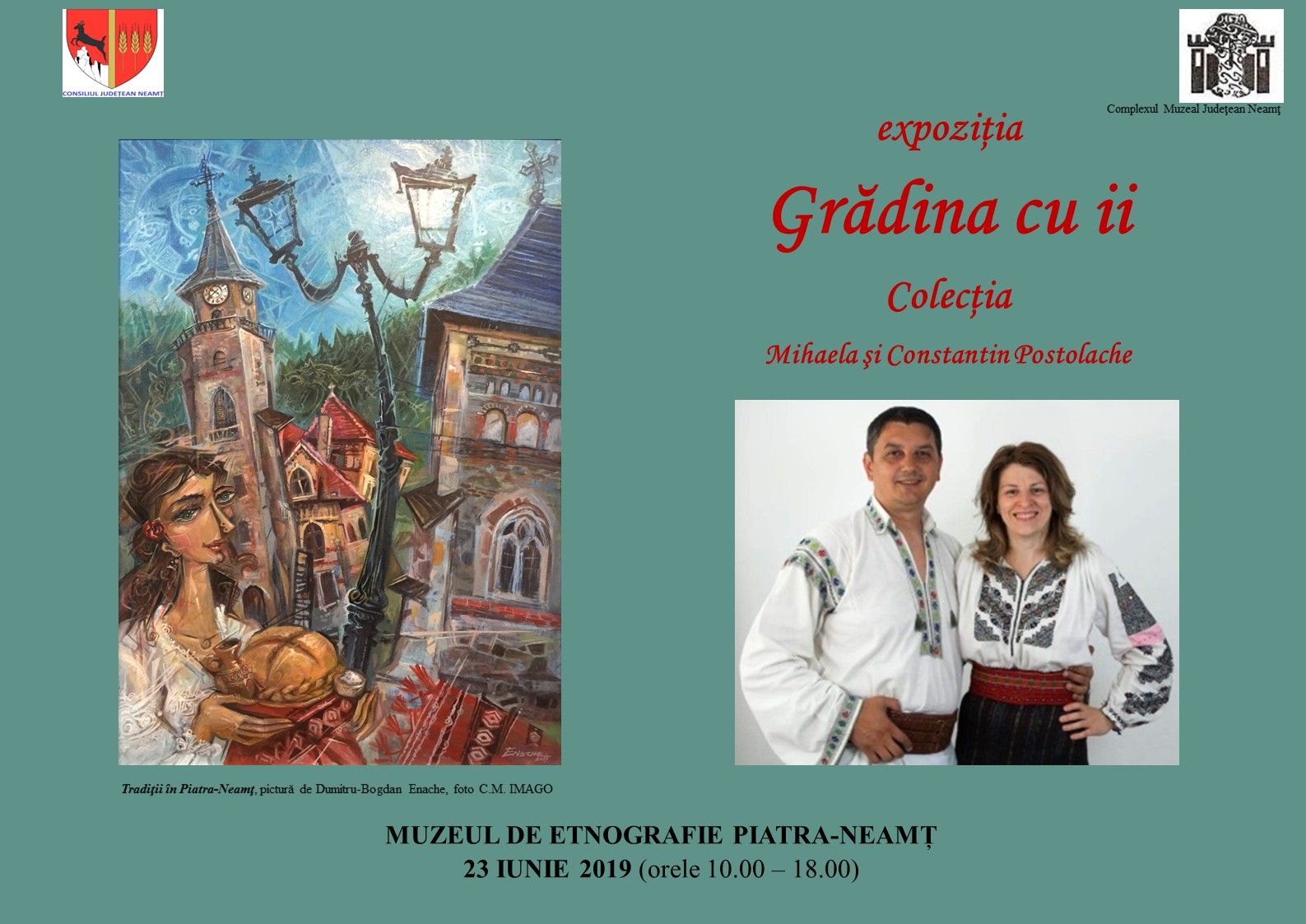 afiş grădina cu ii