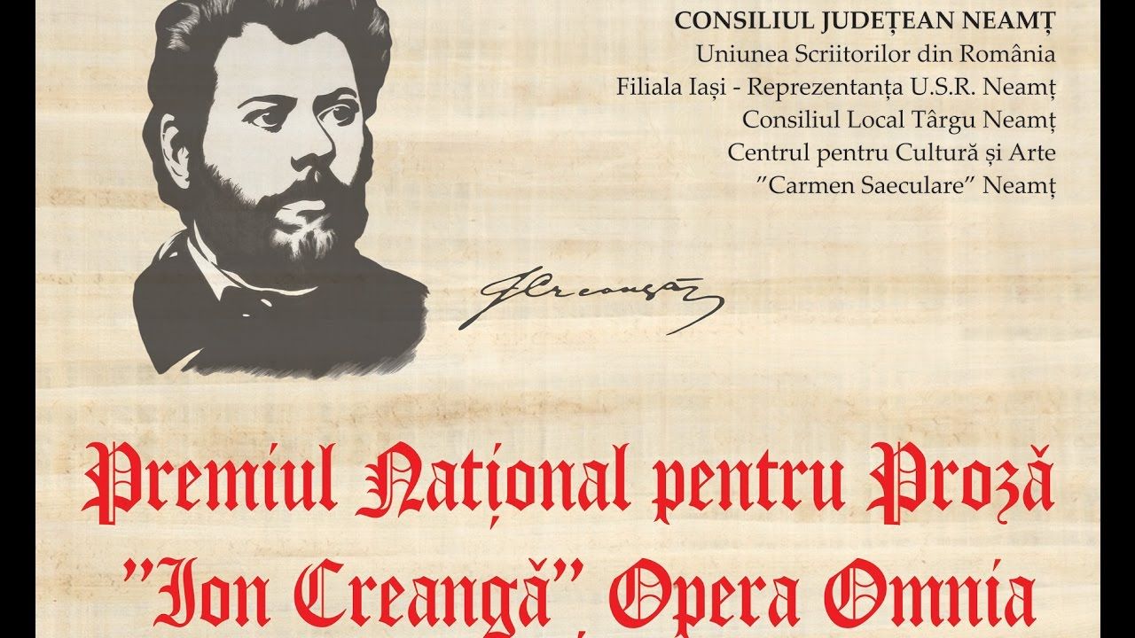 premiul proza ion creanga