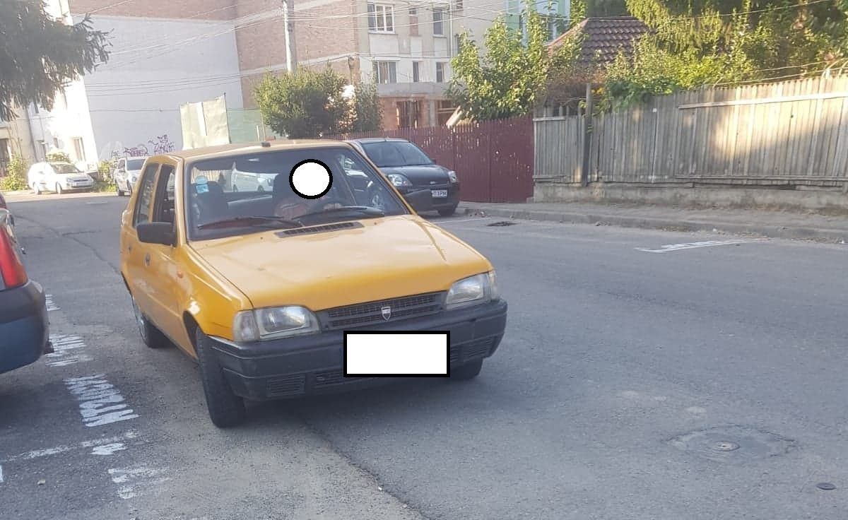 depistat în trafic