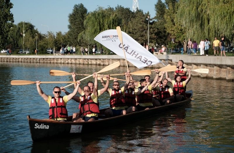 Polițiștii din Neamț, campioni la concursul de vâslit în canotci (Galerie FOTO) 2