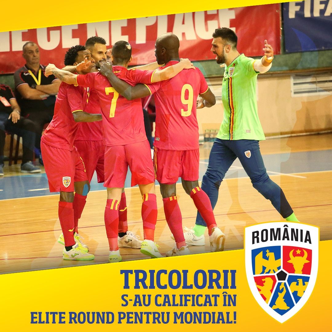 romania s-a calificat Elite-Round-Futsal