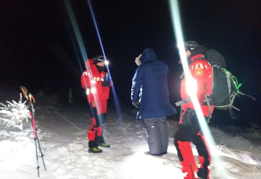 Operațiune de salvare pe Ceahlău, la limita factorilor de risc acceptați