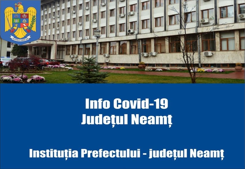 Coronavirus : situația în județul Neamț 14 martie ora 12:00