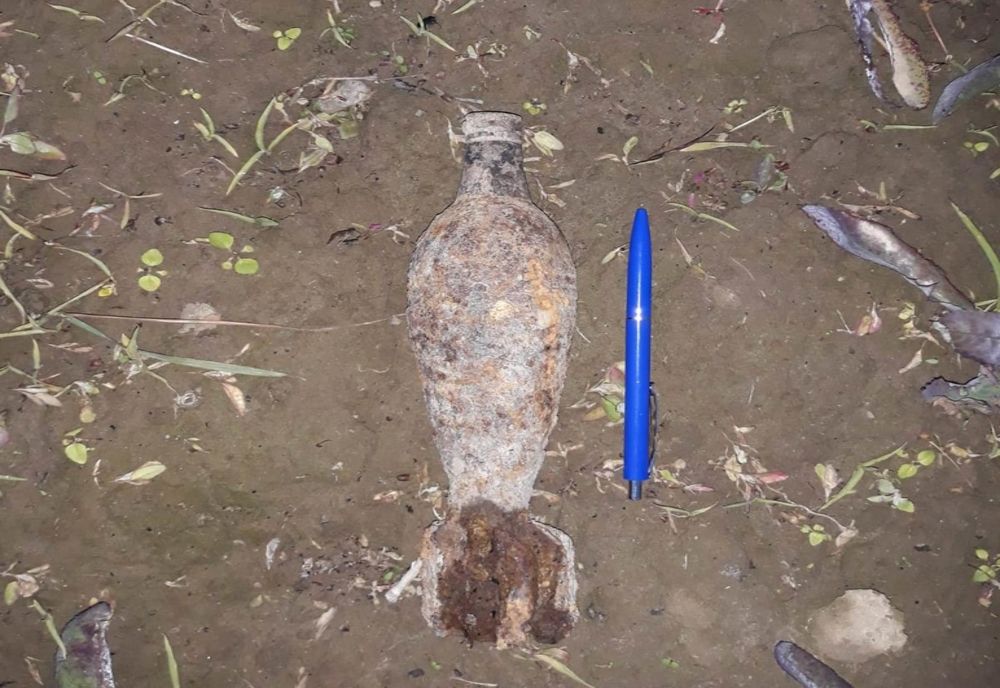 Lovitură de aruncător, descoperită de o femeie la Răucești