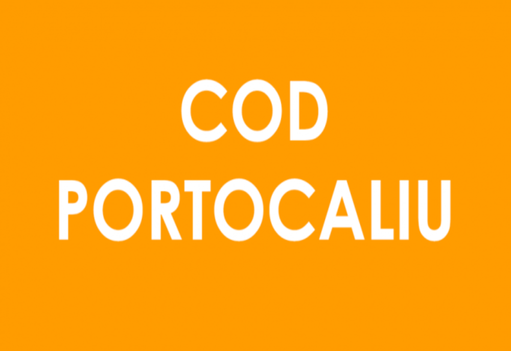 COD PORTOCALIU de averse în județul Neamț