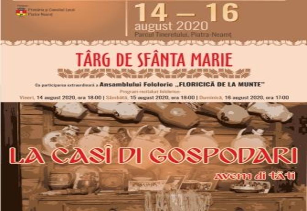 Târg de Sfânta Marie „La casî di gospodari, avem di tăti!”
