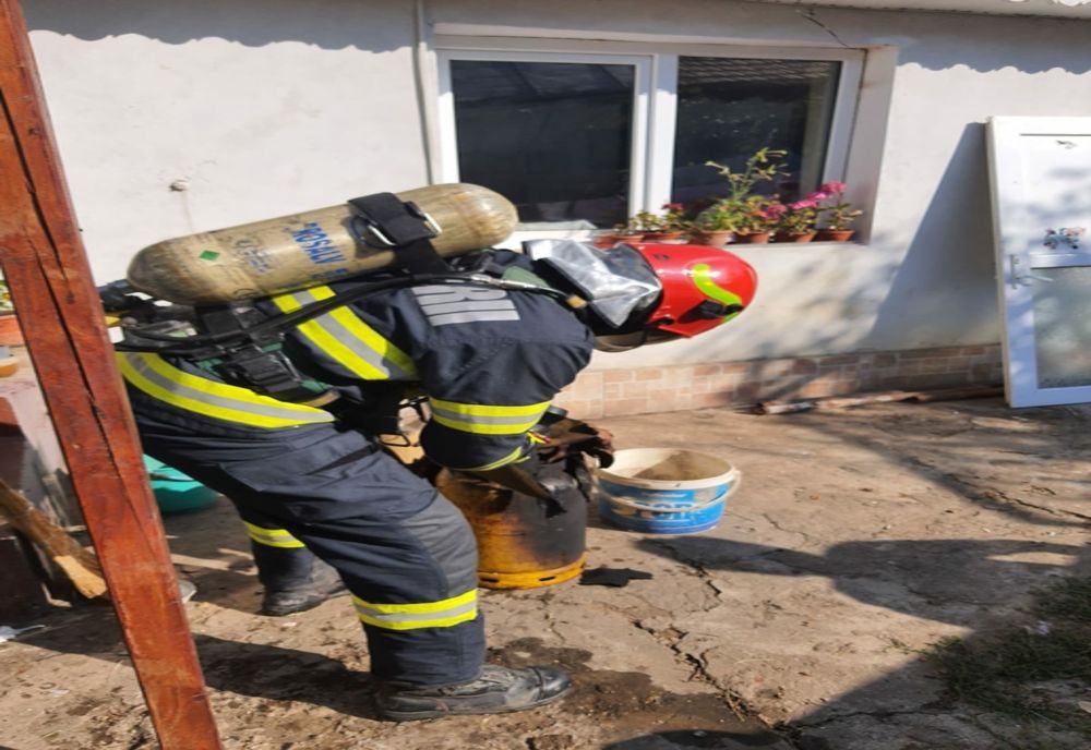 Explozie de butelie în Piatra-Neamț