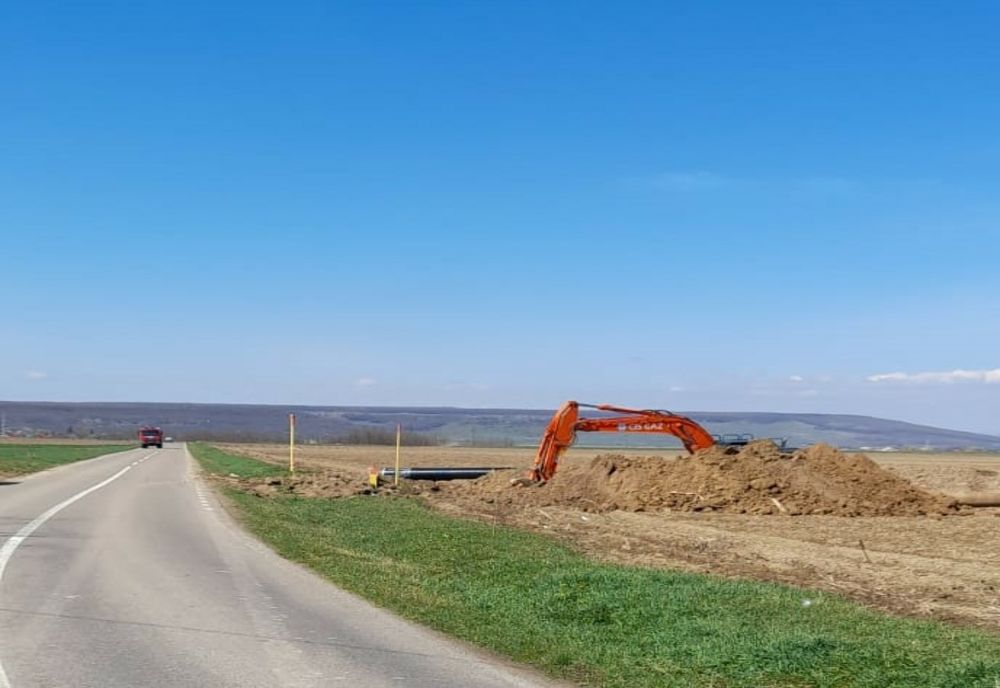 Avarie la magistrala de gaz metan pe raza comunei Cordun! Forțele de ordine au restricționat accesul în zonă