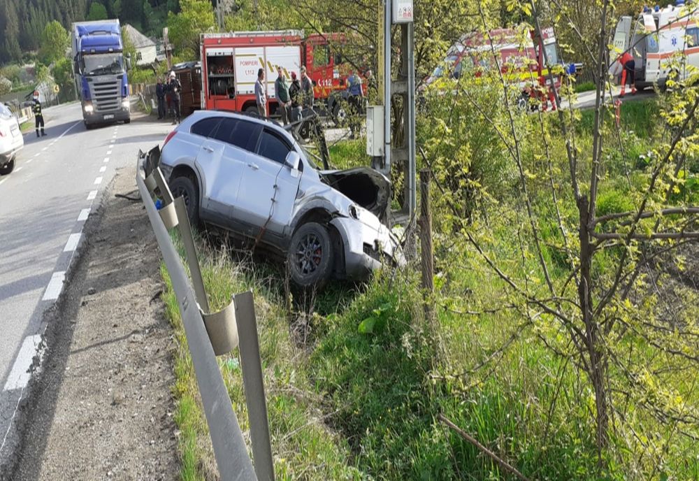 Accident rutier în localitatea Petru Vodă 
