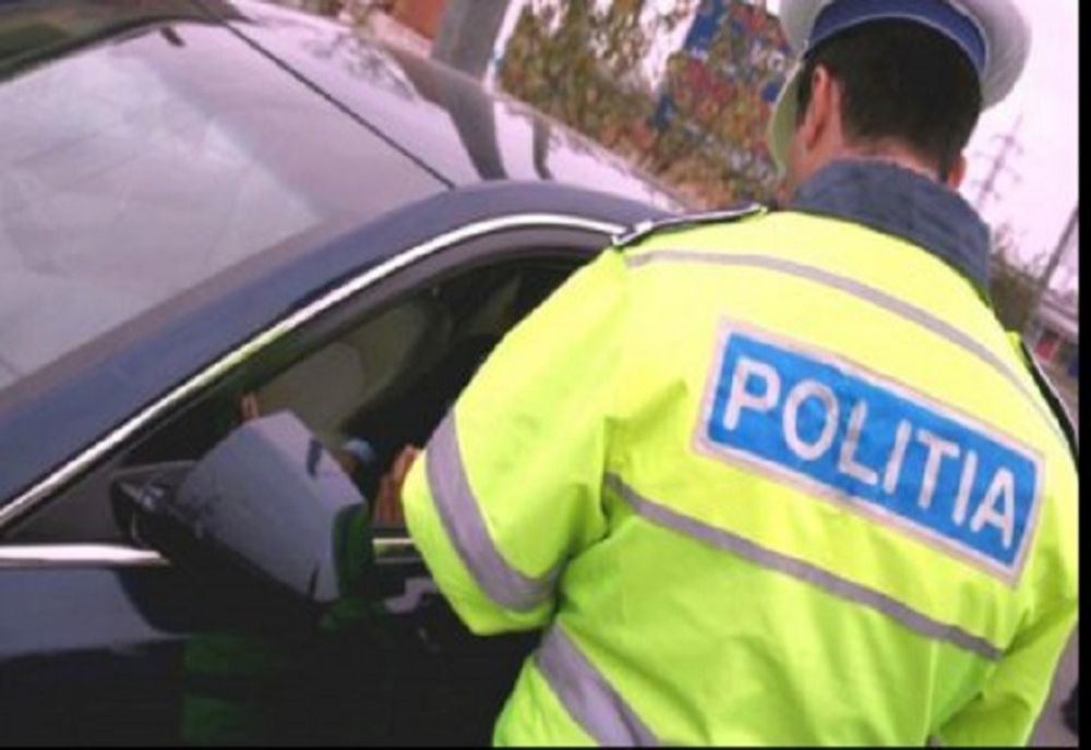 Depistat la volanul unei mașini neînmatriculate