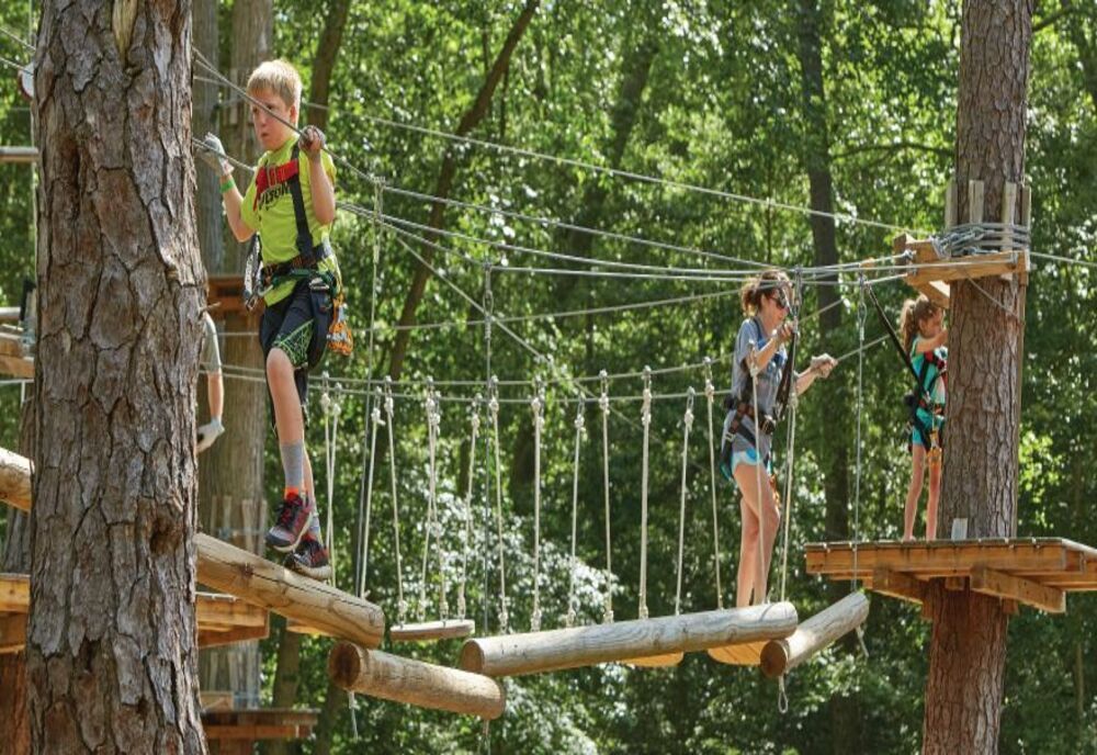 Parc de aventură în Ștrandul Municipal