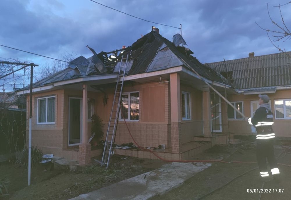 Incendiu la o gospodărie din Cordun